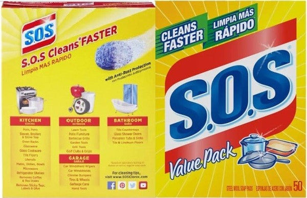 SOS SOAP PAD 50PK