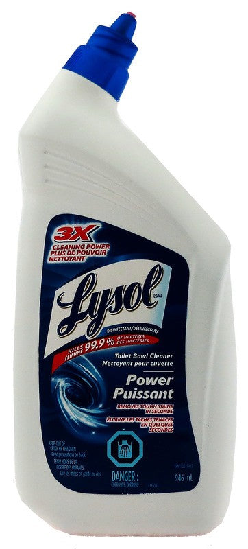 LYSOL TOW BOWL CLEANER BLEACH 1LI X 12