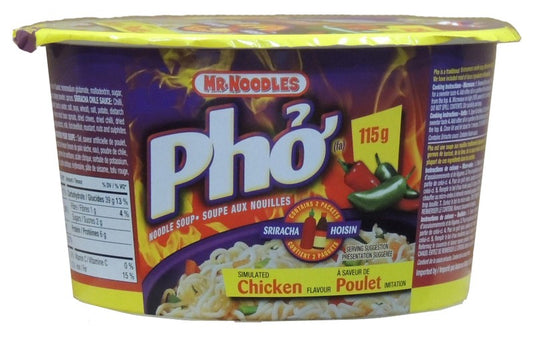 Mr. Noodles Chicken Pho 115g