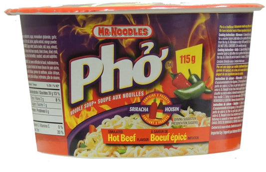 Mr. Noodles Hot Beef Pho 115g