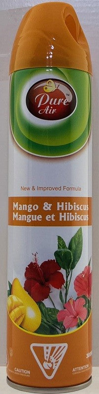 PURE AIR AIRFRESHNER MANGO AND HIBISCUS 300ML