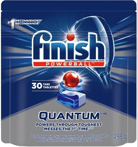 FINISH QUANTUM DISHWASHING TABLETS 30CT 498G