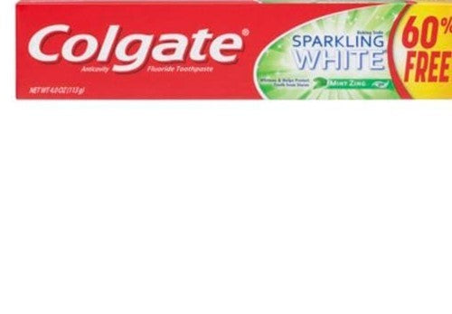 Colgate Ms COLGATE SPARKING WHITE MINT ZING GEL 113g – MSAA GROUP INC