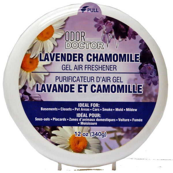 ODOR DOCTOR GEL AIR FRESHENER LVNDR CHAMOMILE 340G X 12..