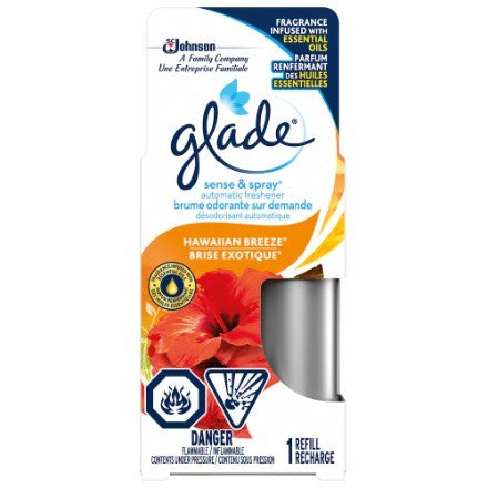 GLADE SENSE & SPRAY REFILL 1CT HAWAIIWAN BREEZE