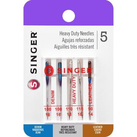 SINGER 5 HEAVY DUTY NEEDLES