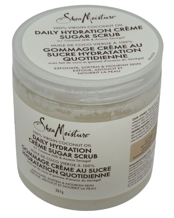 SheaMoisture CRÈME SUGAR SCRUB FOR DAILY HYDRATION SKIN WITH VIRGIN COCONUT OIL 261G