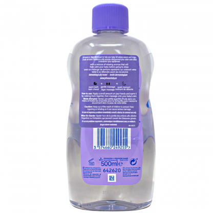 Johnsons Baby Oil 500ml/12