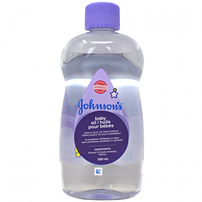 Johnsons Baby Oil 500ml/12