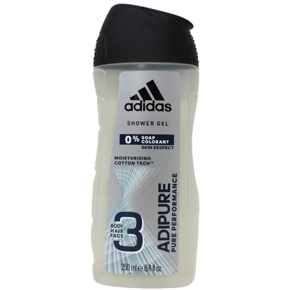 Adidas B/W 250ml 3in1 Cotton Tech/6x2