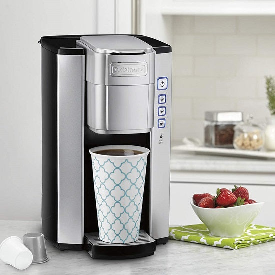 Cuisinart SS-5IHR Compact Refurbished Single-Serve Stainless Steel Coffeemaker