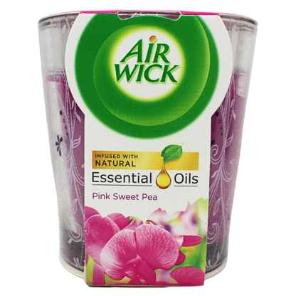 Airwick Candle 105g Pink Sweet Pea/6