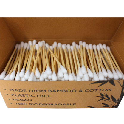 Cs Bamboo Cotton Buds300ct/12