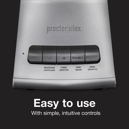 Proctor Silex 52 oz high-performance (silver) blender (53560)