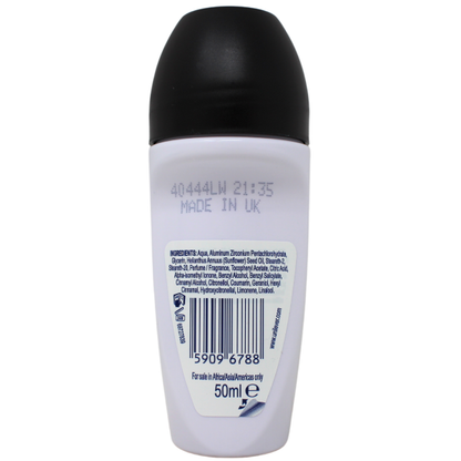 Dove Roll-On 50ml Invisibile Dry(Uk)/6