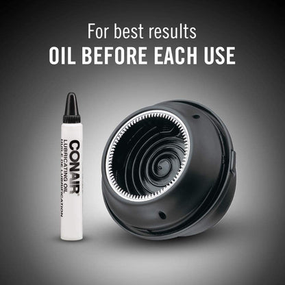 Conair HC900RNC Even Cut Cord/Cordless Circular Haircut Kit, 1 Count (SCUF)