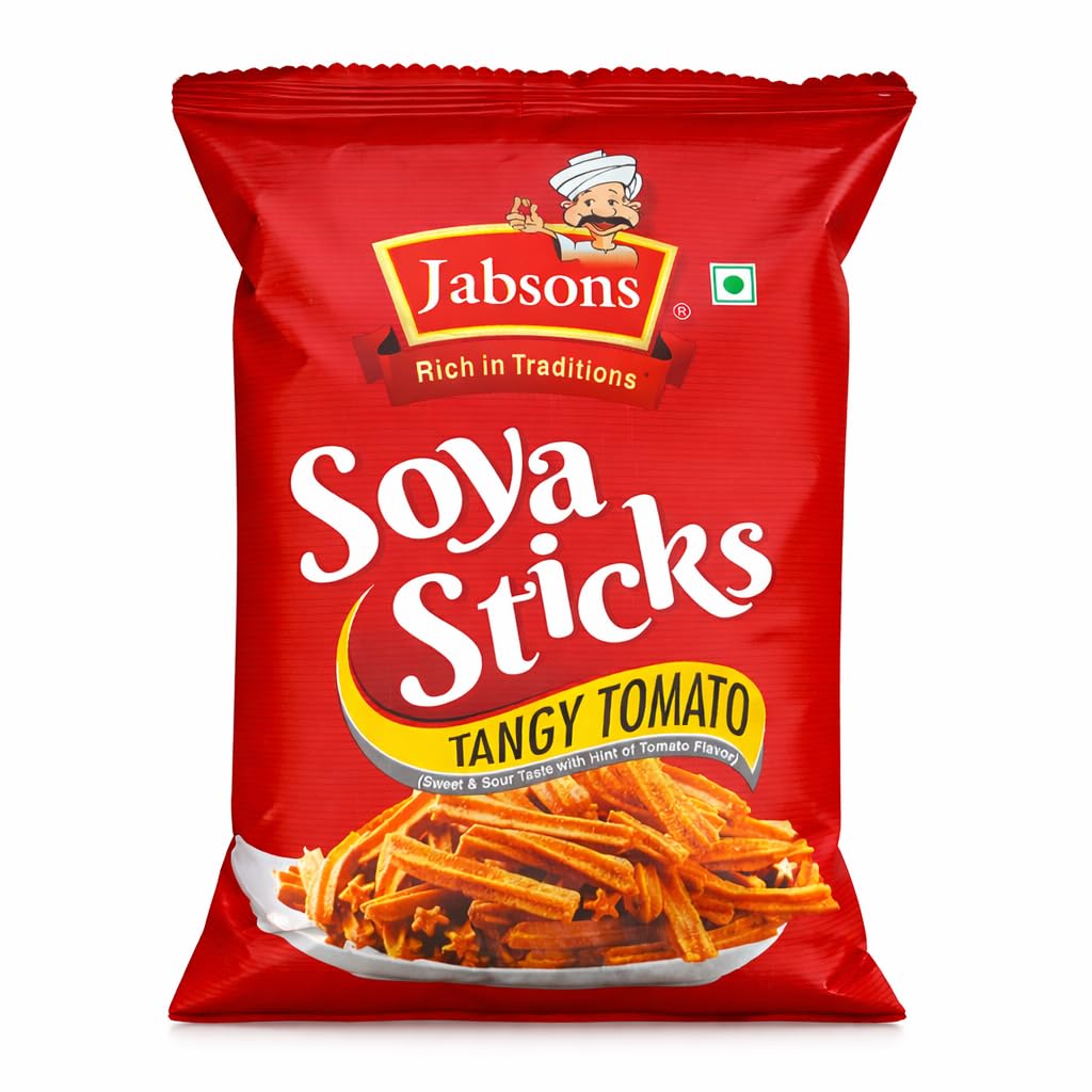 Jabsons SOYA Sticks Tangy Tomato 180gm