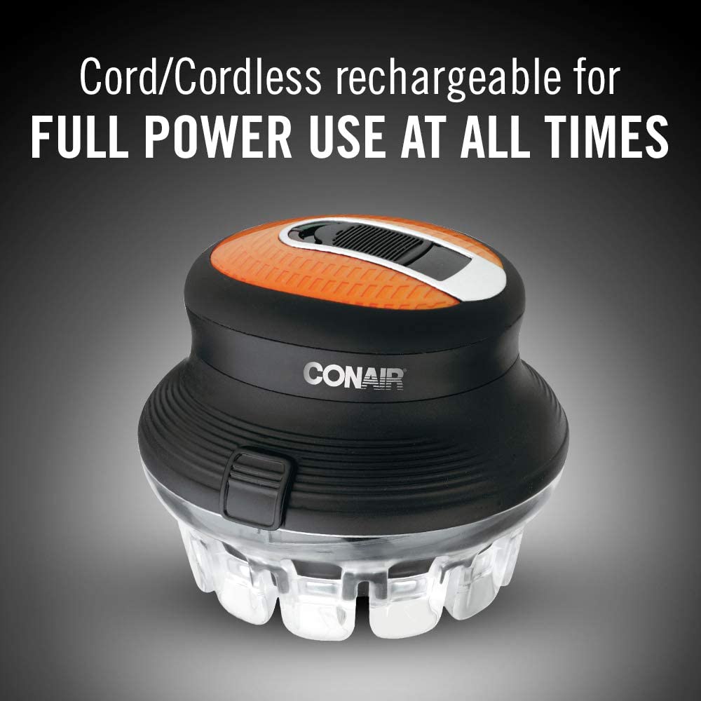 Conair HC900RNC Even Cut Cord/Cordless Circular Haircut Kit, 1 Count (SCUF)