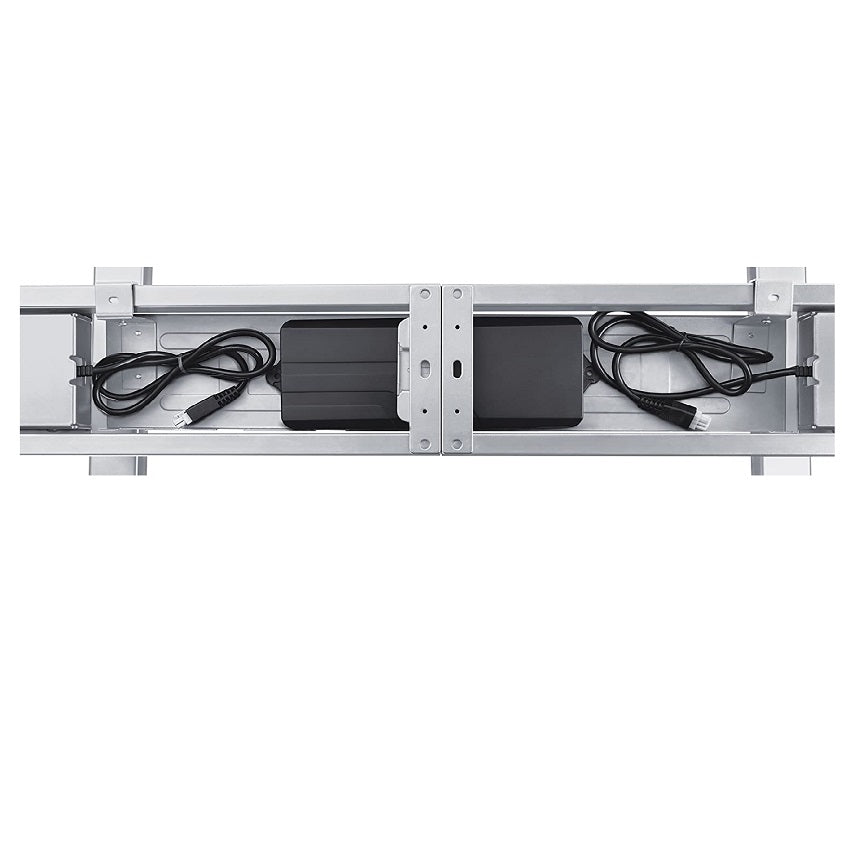 OPEN BOX - Star Ergonomics 3 Stage Dual Motor Electric Sit-Stand Desk Frame- SE07E1FW [Tabletop Not Included]