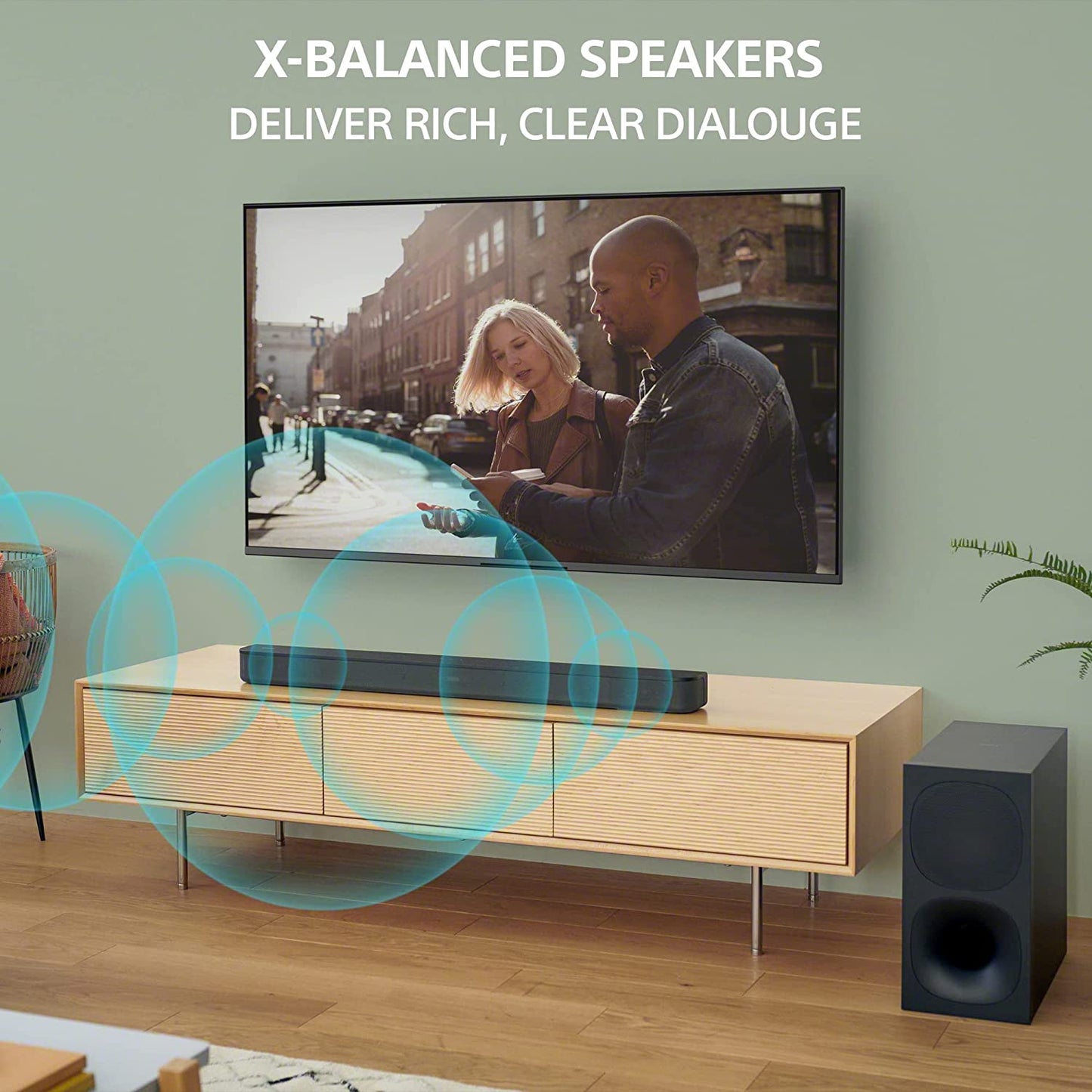 BRAND NEW- Sony HT-S400 330-Watt 2.1 Channel Sound Bar with Wireless Subwoofer