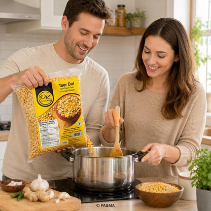 Punjab King Toor Dal (Split Pigeon Peas) – Premium Quality Arhar Dal, Protein-Rich Indian Lentils for Cooking, 1.4 kg