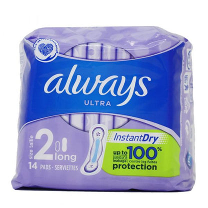 Always Ultra 14ct Size2 Long/12