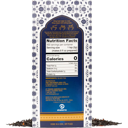 Brooke Bond Taj Mahal Black Tea 900g – Premium Loose Leaf Black Tea | Rich Aroma & Strong Flavor | Indian Chai Tea Family Pack