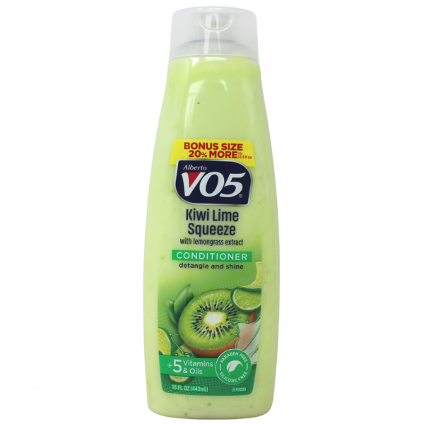 Alberto V05 Cond 443ml Kiwi Lime Squeeze/6