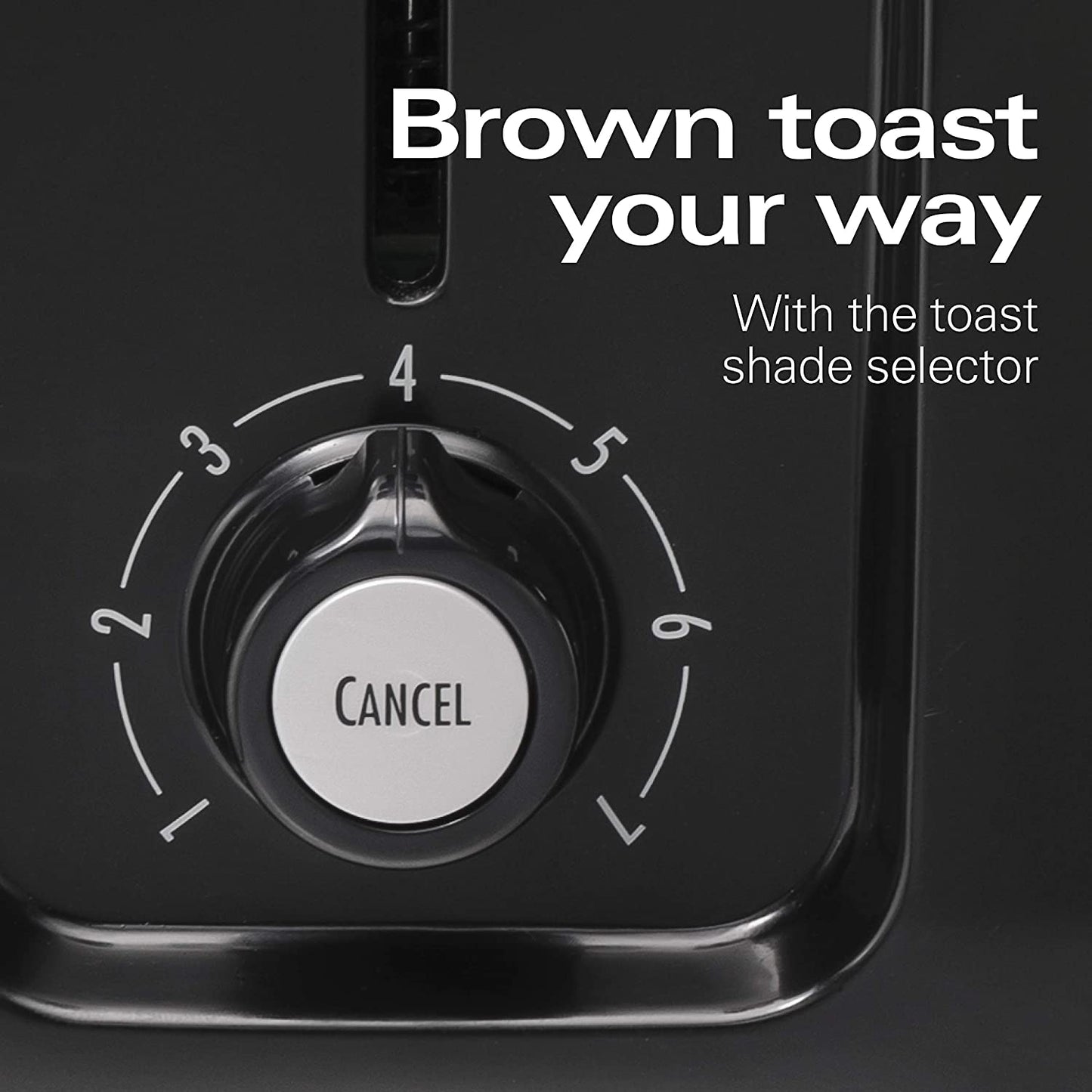 Hamilton Beach 24671 Extra-Wide Slot Toaster with Shade Selector, Auto Shutoff, Cancel Button Toast Boost, Stainless Steel 4-Slice