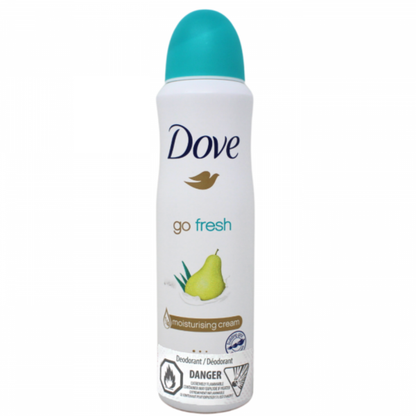 Dove Spray 150ml Go Fresh Pear Aloe Vera/6
