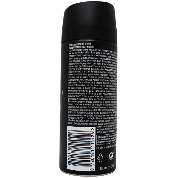 Axe Spray 150ml Gold Temptation/6