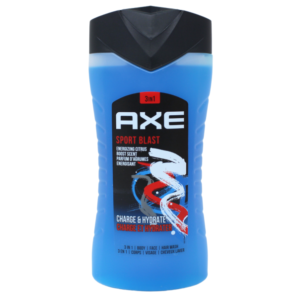 Axe B/W 250ml Sport Blast (B)/12