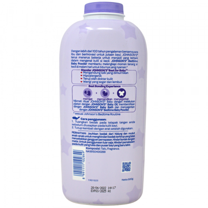 Johnsons Baby Powder 500g Bedtime/24