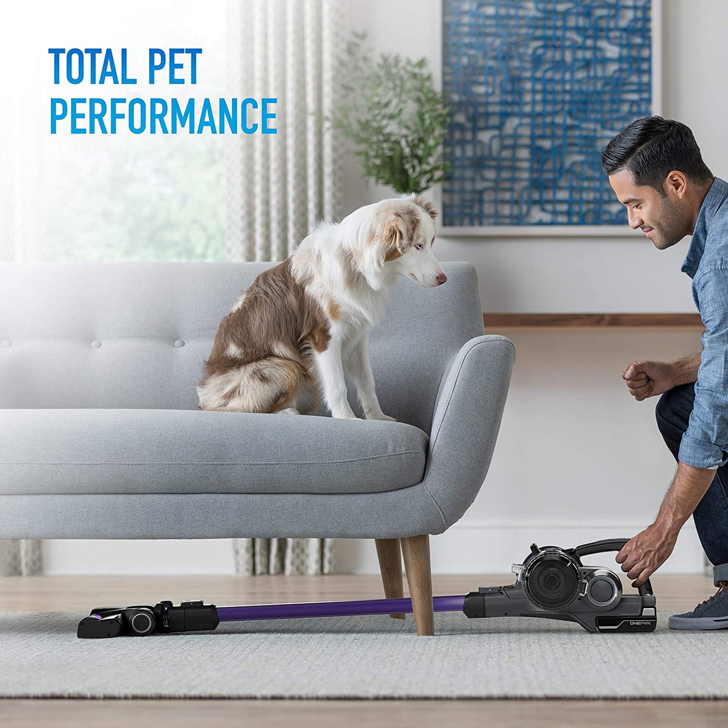 Hoover BH53320VDE ONEPWR Blade MAX Pet Cordless Stick Vacuum Cleaner, Lightweight, Includes 2 Batteries Up to 70 Minutes of Runtime (Blemished Packing-Good As New- 3 Month Warranty)