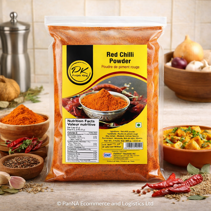 Punjab King Red Chilli Powder 300g – Premium Indian Lal Mirch Powder, Spicy Chili Powder, Pure Ground Red Pepper, Natural Cooking Spice