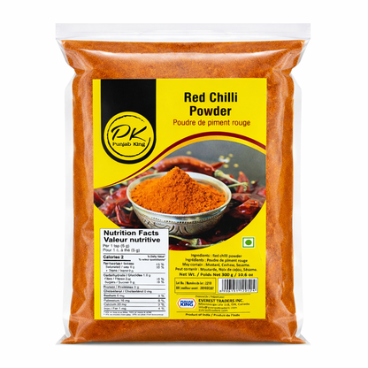 Punjab King Red Chilli Powder 300g – Premium Indian Lal Mirch Powder, Spicy Chili Powder, Pure Ground Red Pepper, Natural Cooking Spice