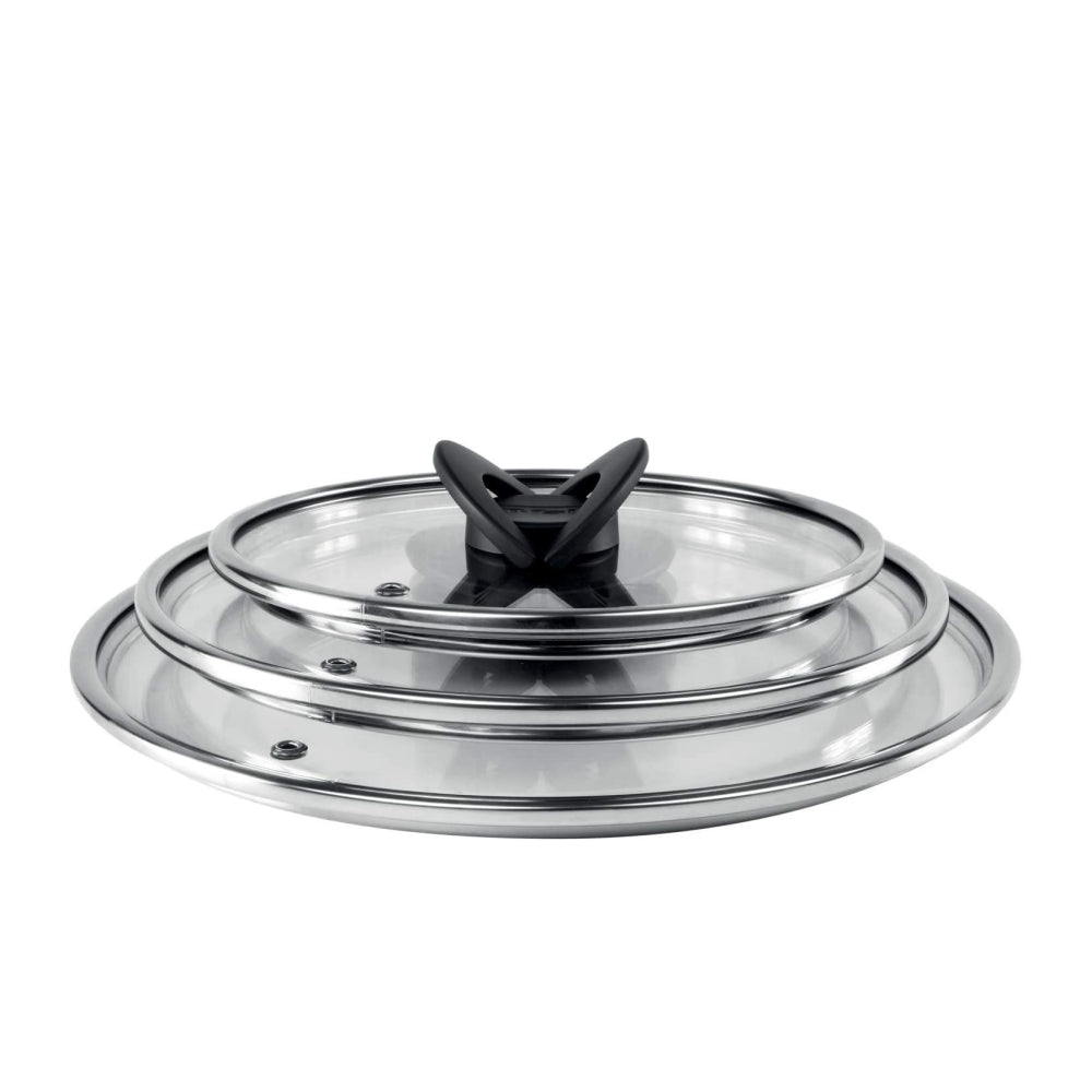 T-fal B198SA74 Stackables 10pc Non-Stick Cookware Set- "Blemished Package - Open Box NEW" with manufacturer warranty