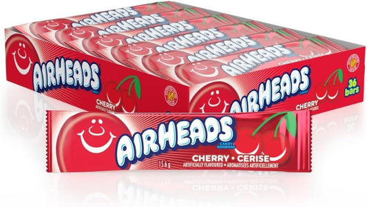 Airheads Singles Cherry candy bars