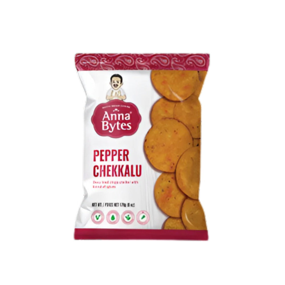 Anna Bytes Pepper Chekkalu - 24 x 170gm