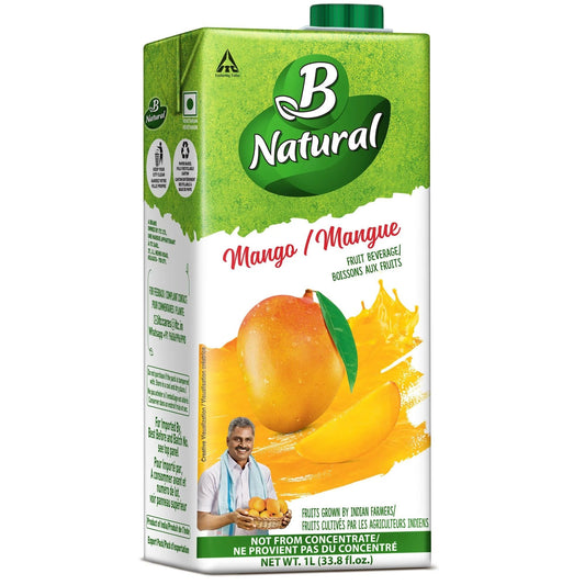 B Natural Mango  - 12 X 1 ltr