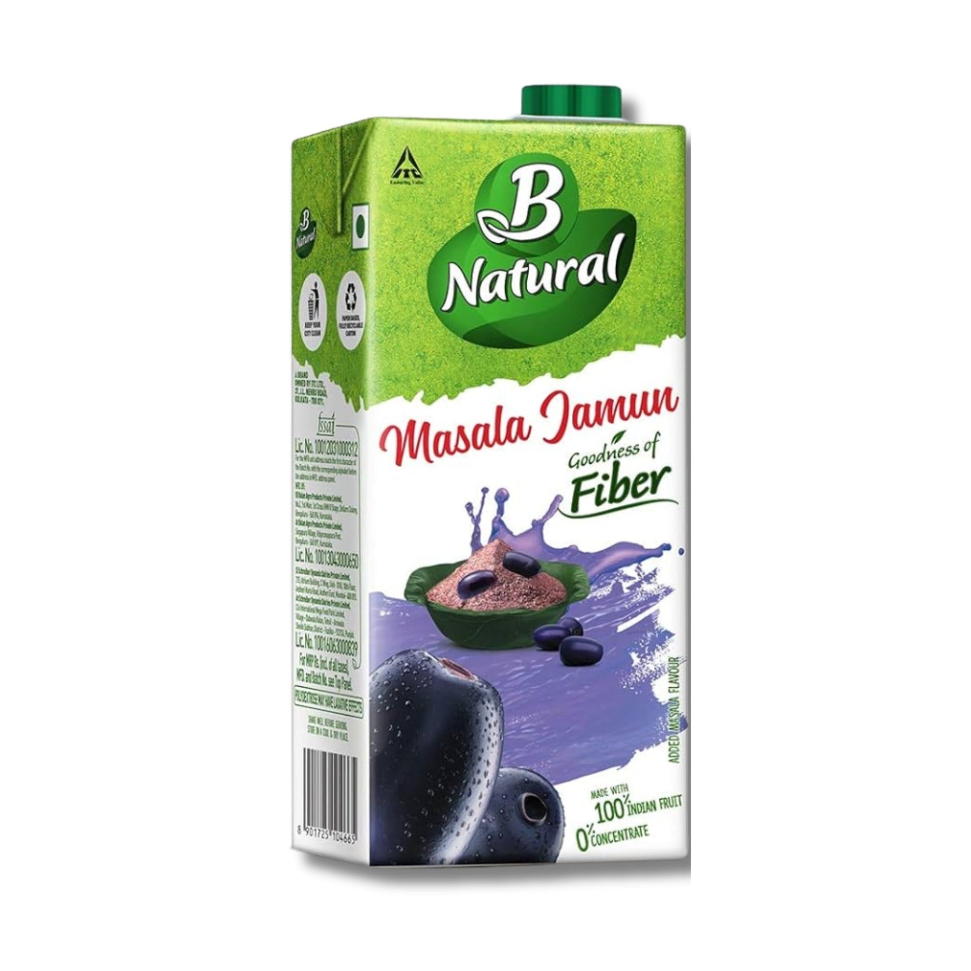 B Natural Masala Jamun  - 12 X 1 ltr