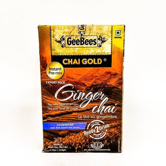 Chai Gold Ginger Chai Sweetened - 12 X 220G