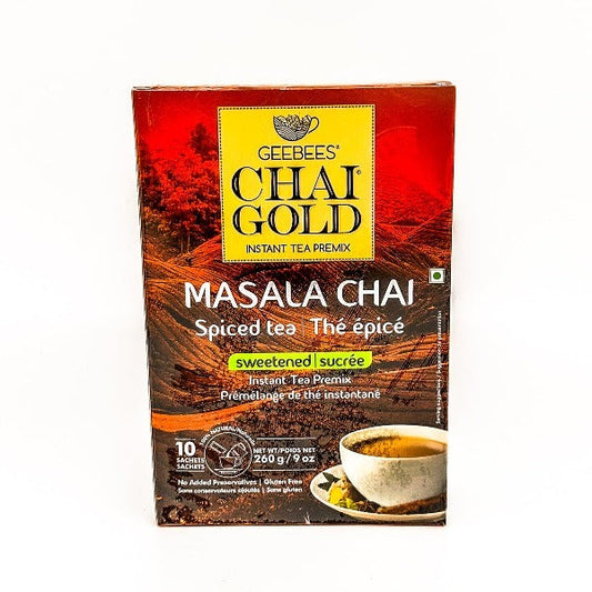 Chai Gold Masala Chai Sweetened - 12 X 220G