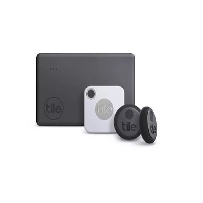 Tile Essentials (2020) Item Finder Family 4-pack Mate, Slim & Sticker Item Trackers