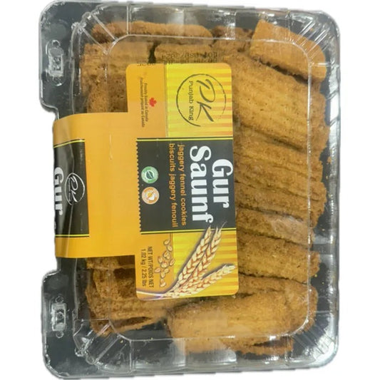 PK Gur-Saunf Cookies - 8 x 1.02kg-New