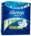 ALWAYS MAXI LONG SUPER W/WINGS 16'S ..
