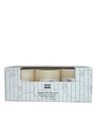 CITILITE 3' CANDLE PILLAR 3PK UNSCENTED IVORY