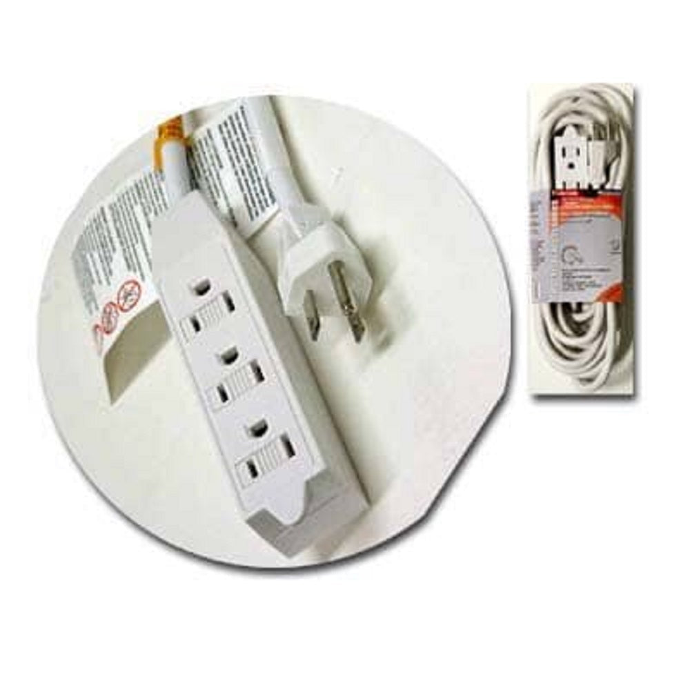 Wellson 3m Electrical Extension Cord In 3 Pronge With 3 Outlet for Indoor (Cul)