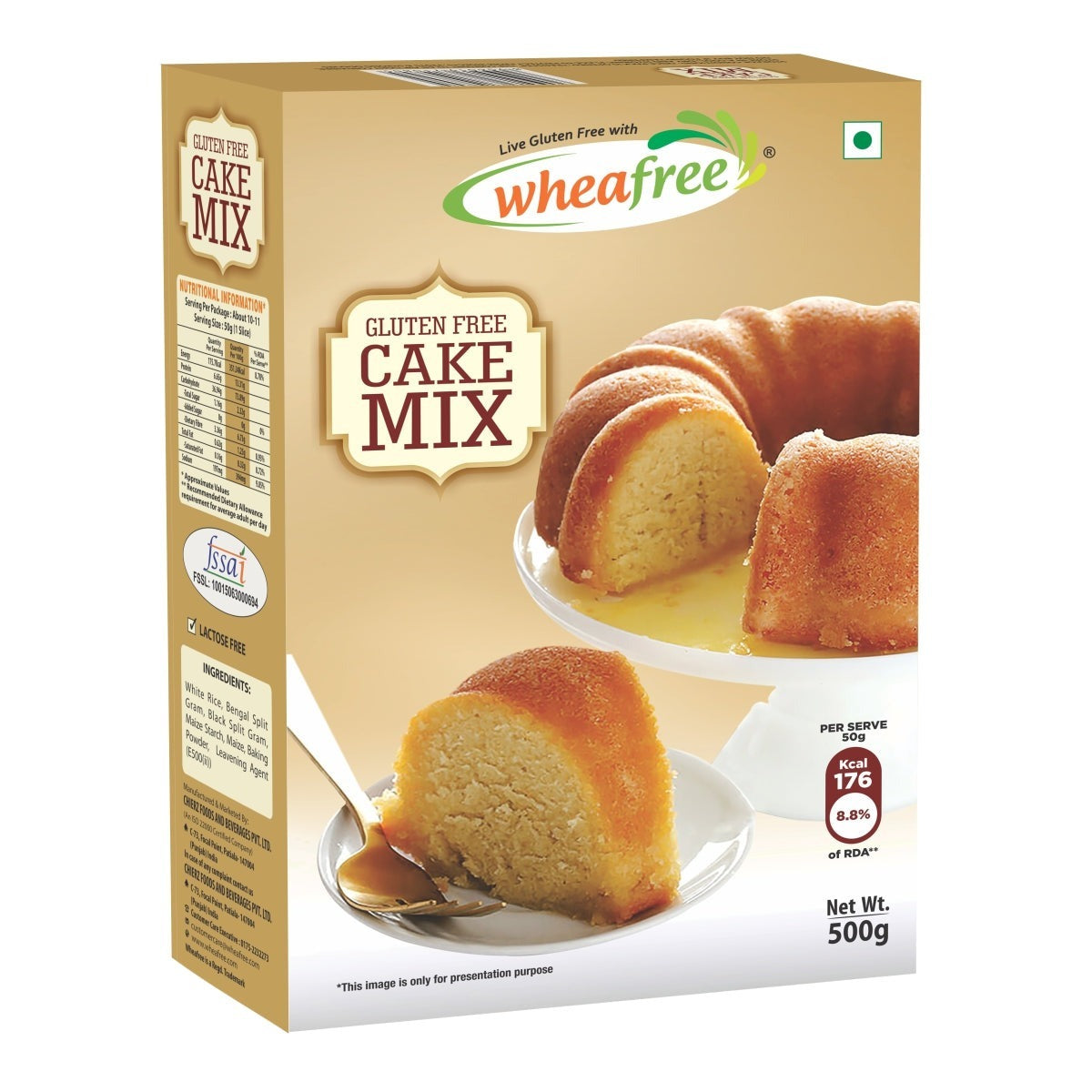 Wheafree Cake Mix 24x500g