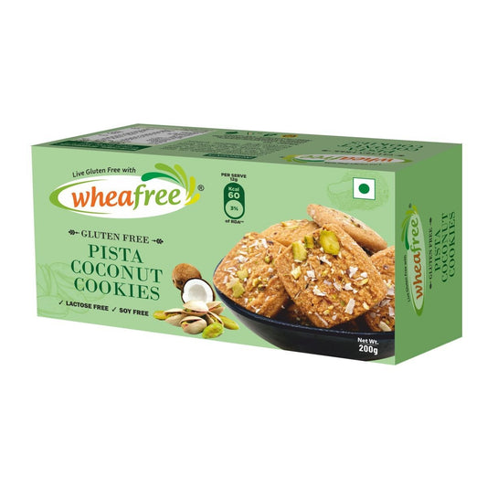 Wheafree Pistachio Cookies 24x200g